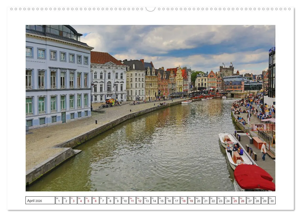 Bild: 9783457746653 | Unterwegs in Flandern (hochwertiger Premium Wandkalender 2026 DIN...