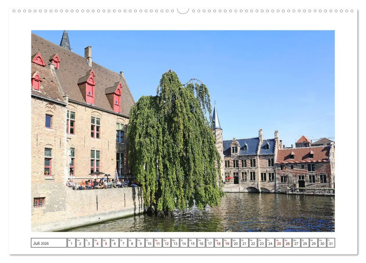 Bild: 9783457746653 | Unterwegs in Flandern (hochwertiger Premium Wandkalender 2026 DIN...