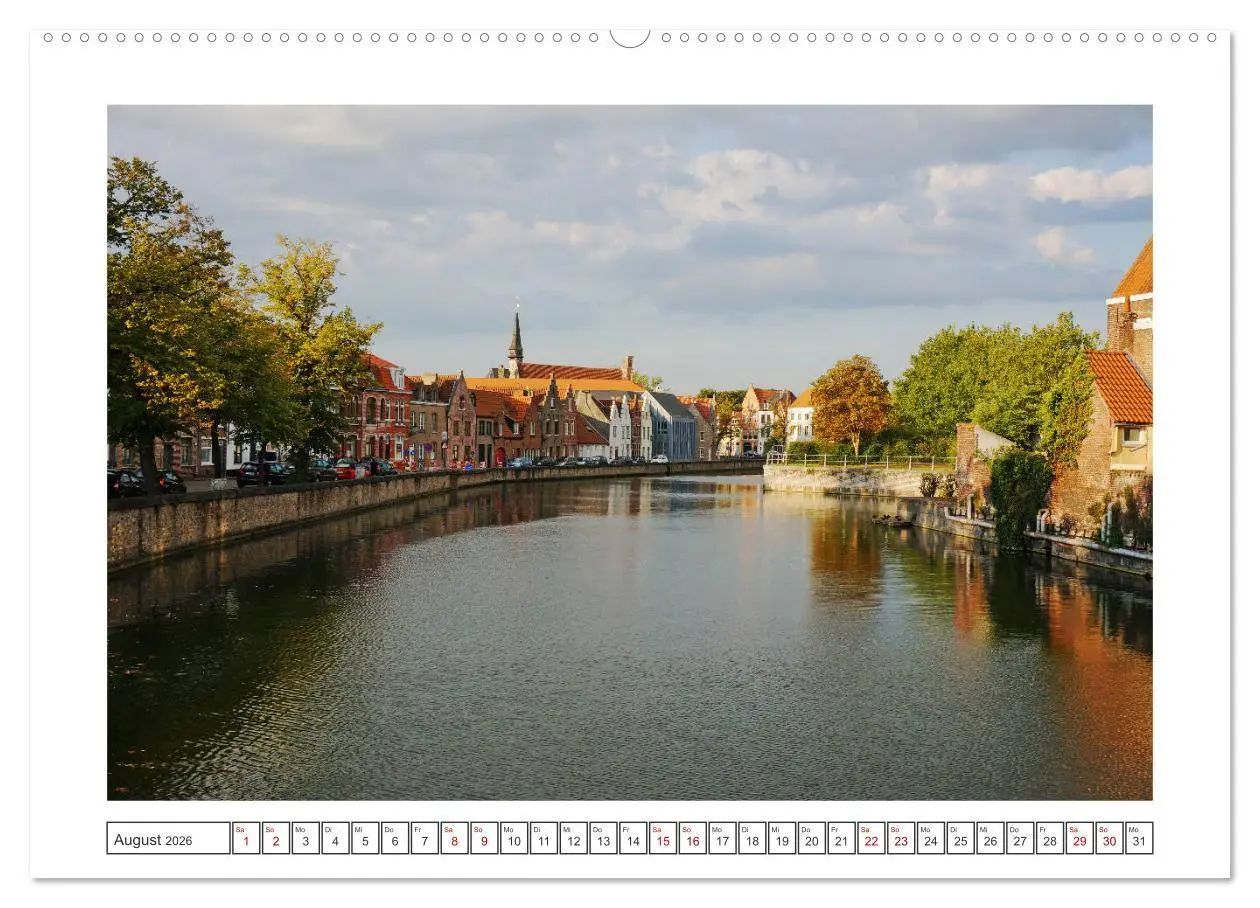 Bild: 9783457746653 | Unterwegs in Flandern (hochwertiger Premium Wandkalender 2026 DIN...