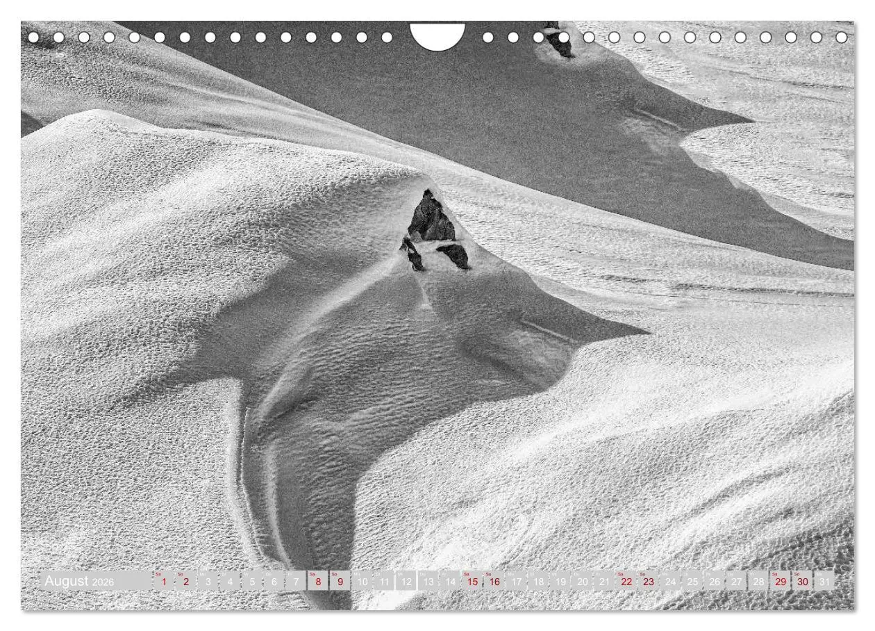 Bild: 9783457816653 | Arlberg black and white (Wandkalender 2026 DIN A4 quer), CALVENDO...
