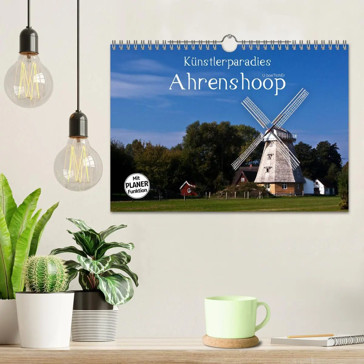 Bild: 9783457986653 | Künstlerparadies Ahrenshoop (Wandkalender 2026 DIN A4 quer),...