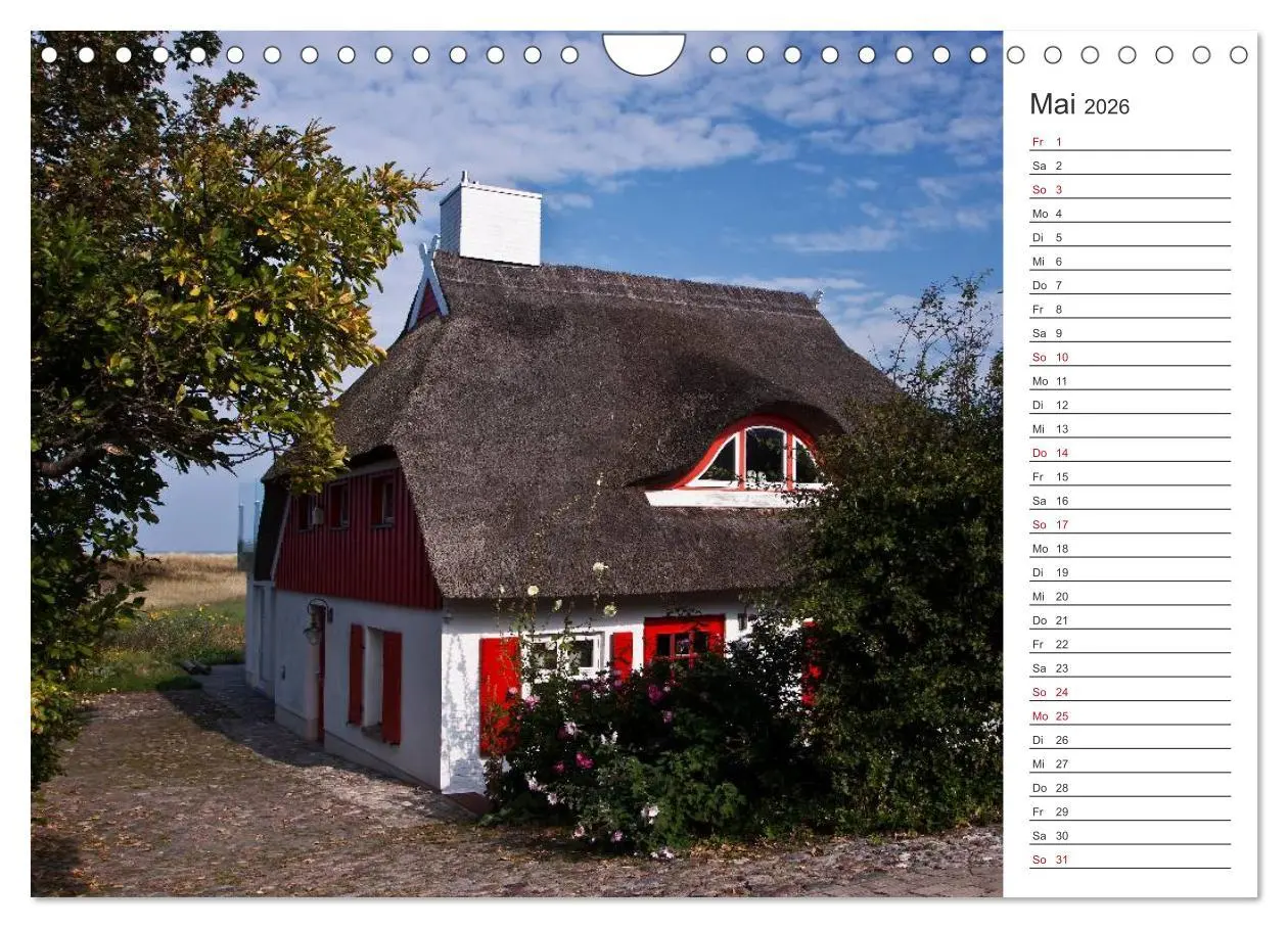 Bild: 9783457986653 | Künstlerparadies Ahrenshoop (Wandkalender 2026 DIN A4 quer),...