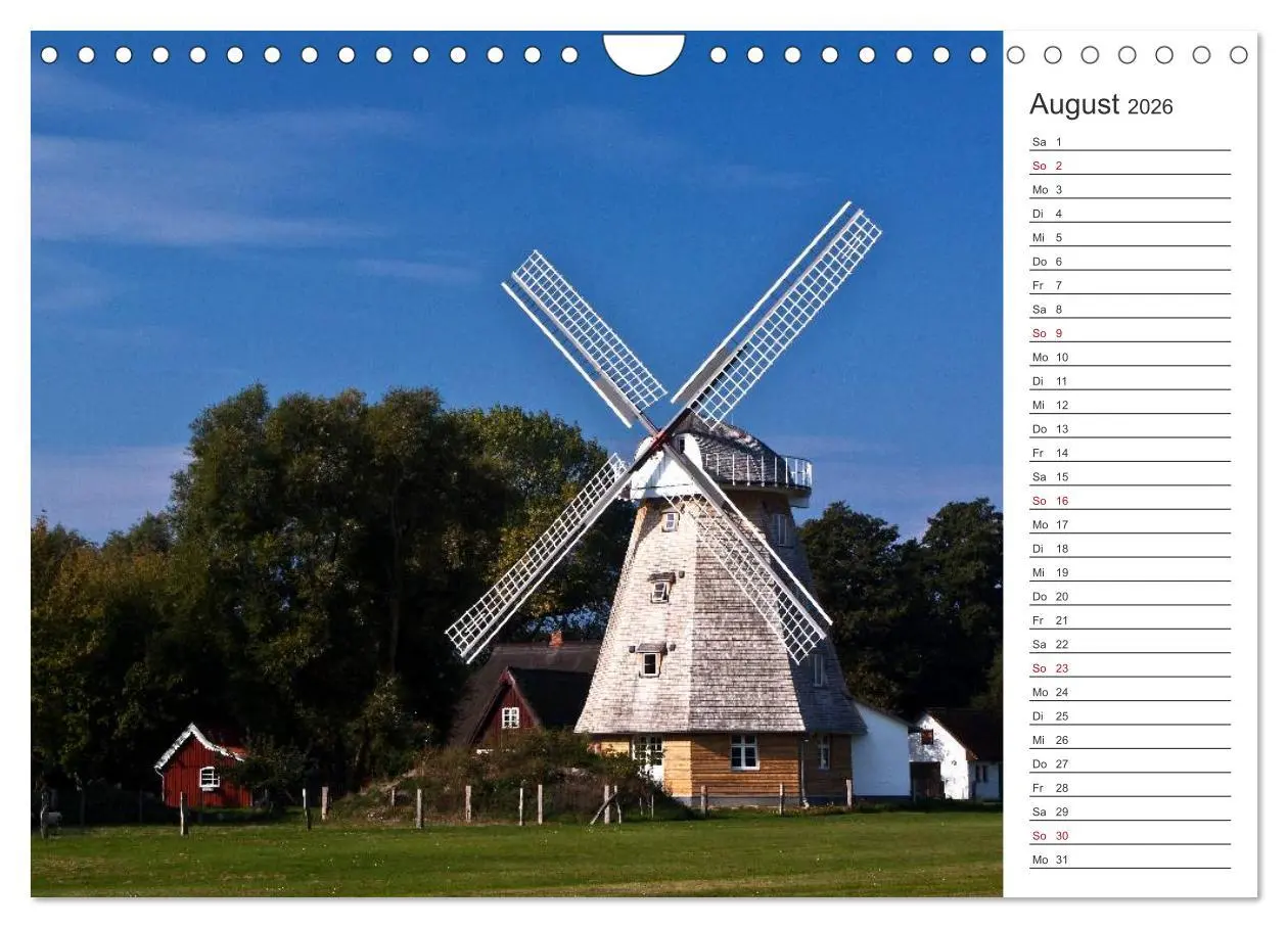 Bild: 9783457986653 | Künstlerparadies Ahrenshoop (Wandkalender 2026 DIN A4 quer),...