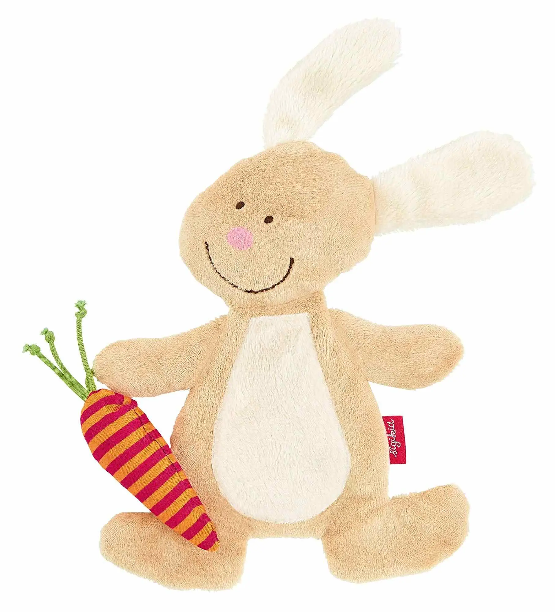 Cover: 4001190406753 | sigikid 40675 - Knistertuch Hase Yellow, Aktiv-Schnuffeltuch | 40675