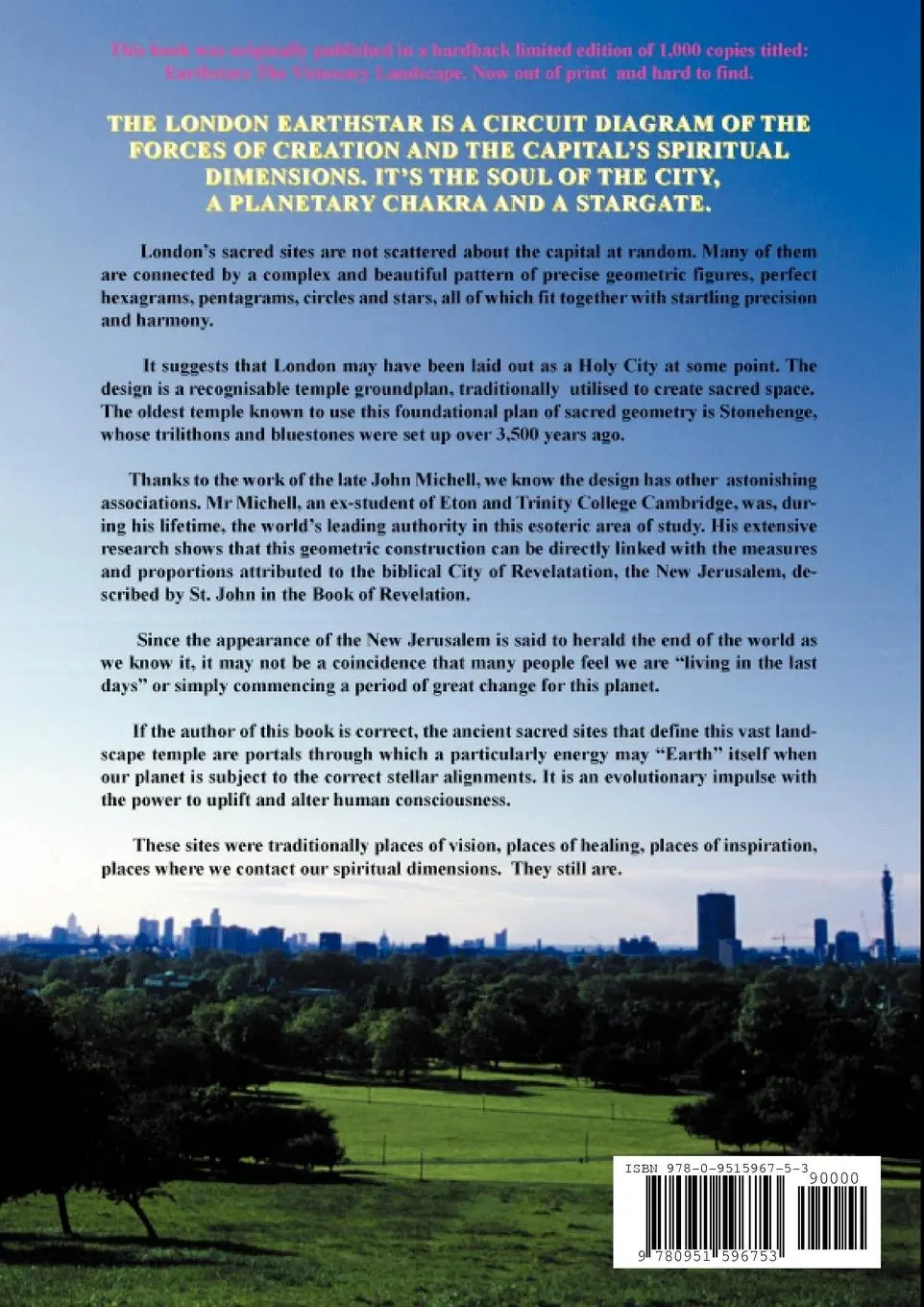 Rückseite: 9780951596753 | LONDON CITY OF REVELATION | C. E. Street | Taschenbuch | Englisch