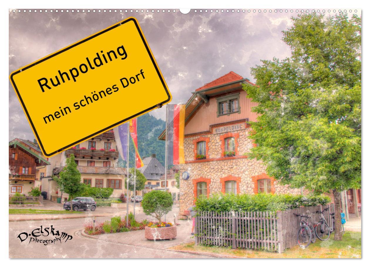 Cover: 9783435026753 | Ruhpolding mein schönes Dorf (Wandkalender 2025 DIN A2 quer),...