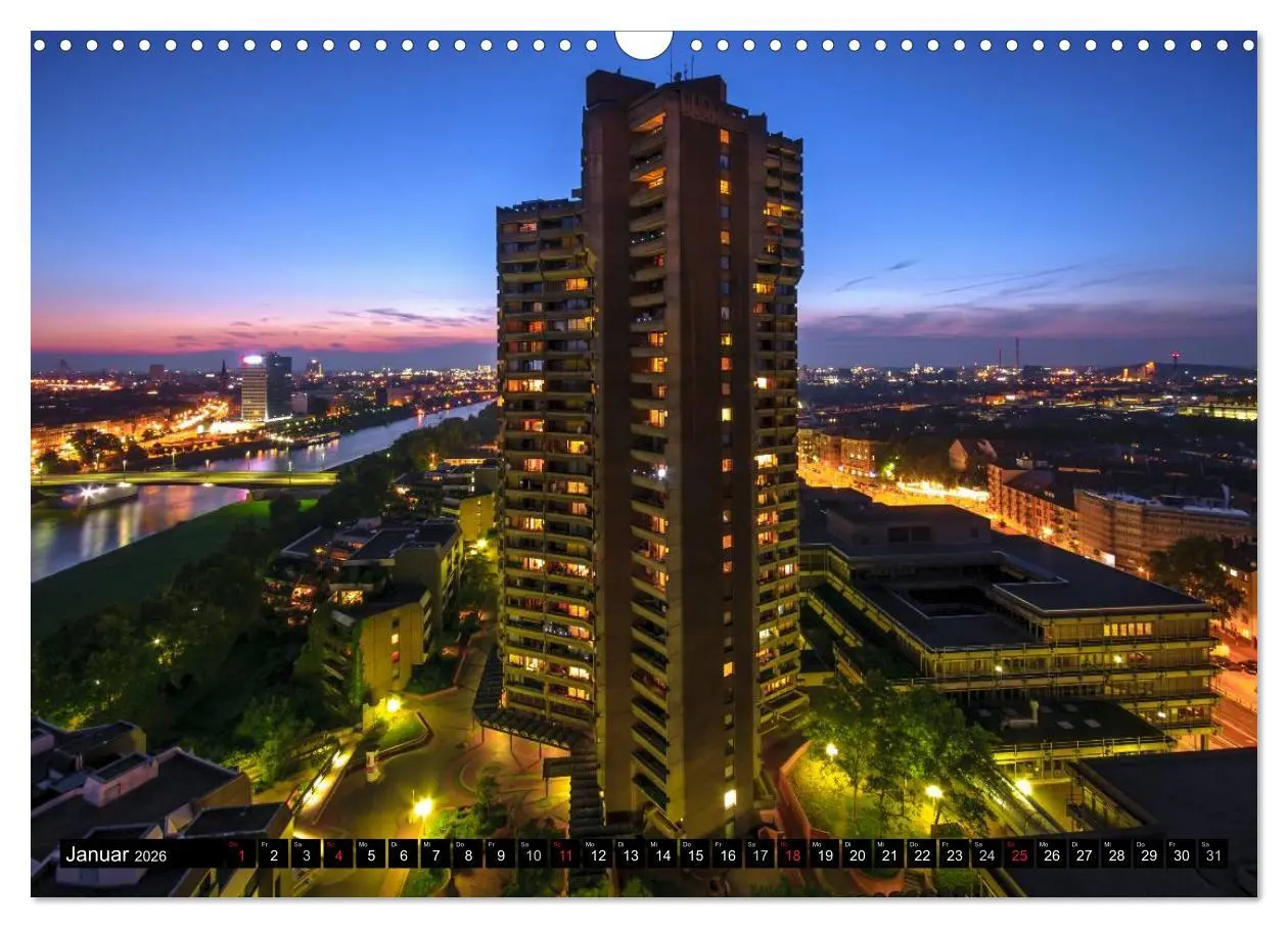 Bild: 9783516206753 | Mannheimer Ansichten 2026 (Wandkalender 2026 DIN A3 quer), CALVENDO...