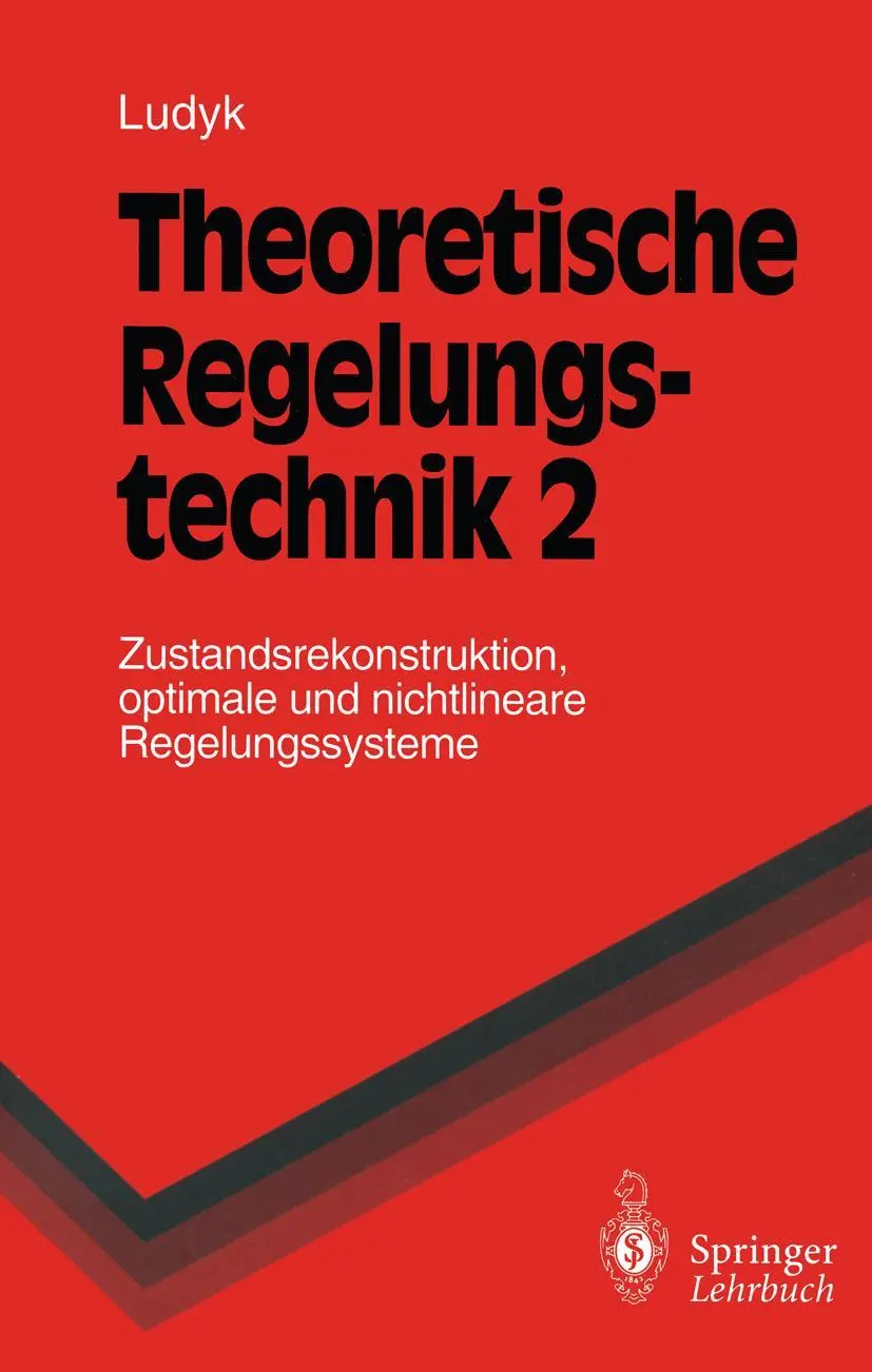 Cover: 9783540586753 | Theoretische Regelungstechnik 2 | Günter Ludyk | Taschenbuch | x