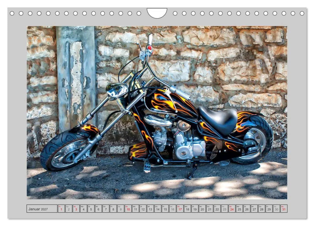Bild: 9783569396753 | Vintage Bikes. Traumhafte Motorrad-Oldies (Wandkalender 2027 DIN A4...