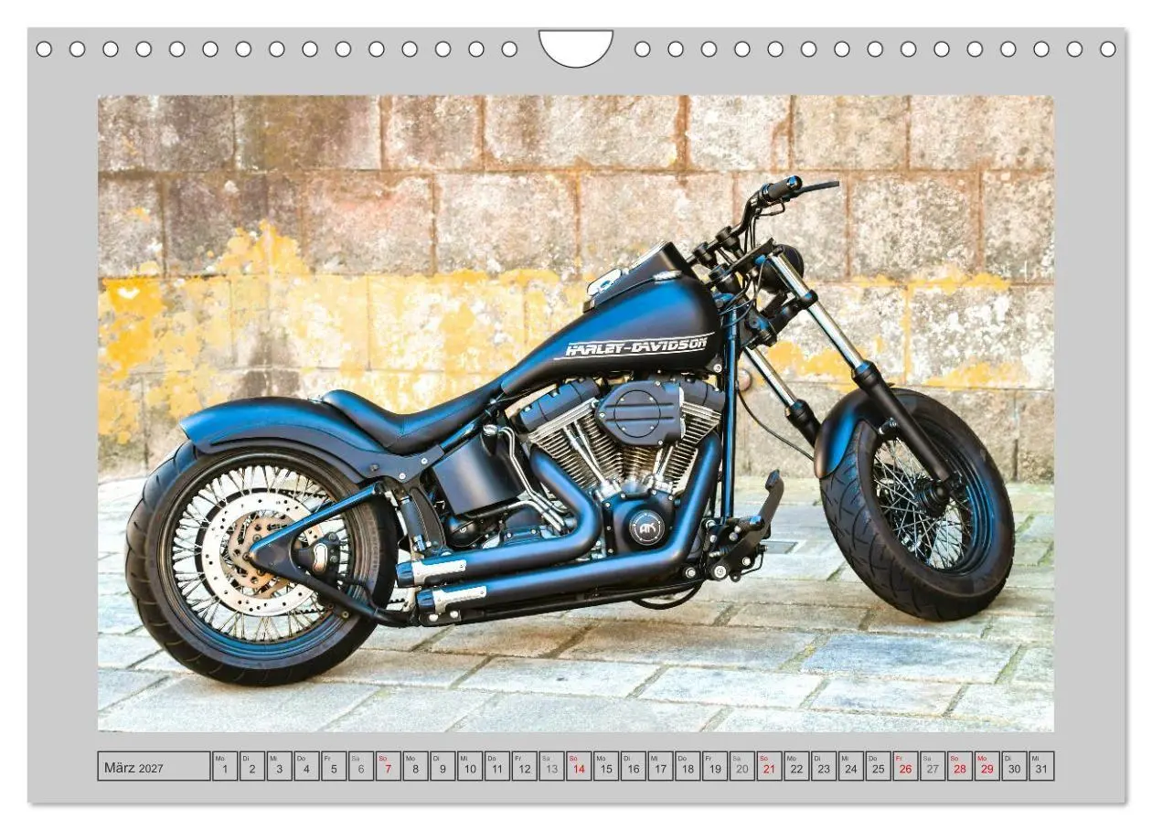 Bild: 9783569396753 | Vintage Bikes. Traumhafte Motorrad-Oldies (Wandkalender 2027 DIN A4...