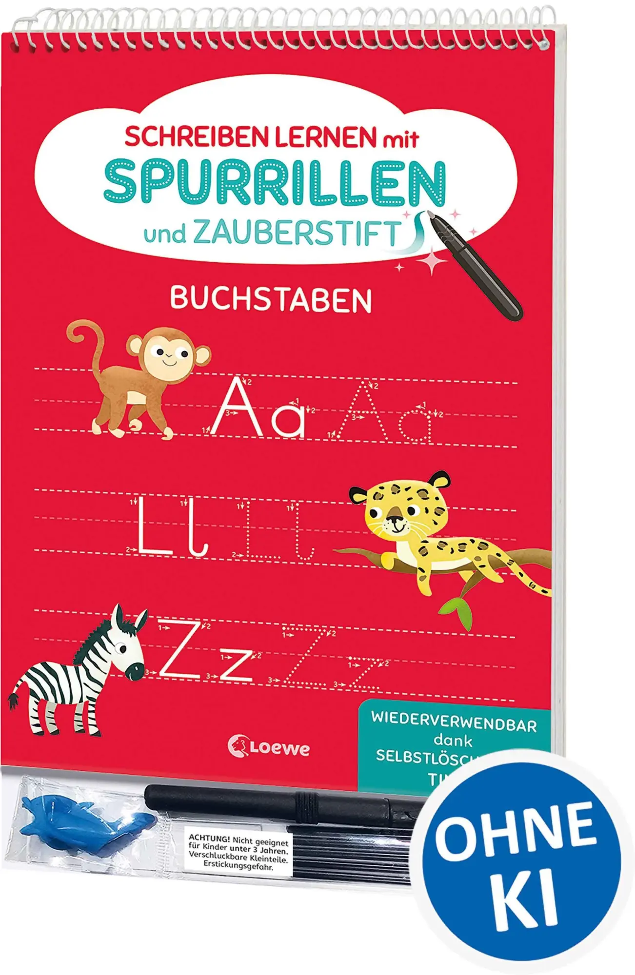 Cover: 9783743226753 | Schreiben lernen mit Spurrillen und Zauberstift - Buchstaben | Buch