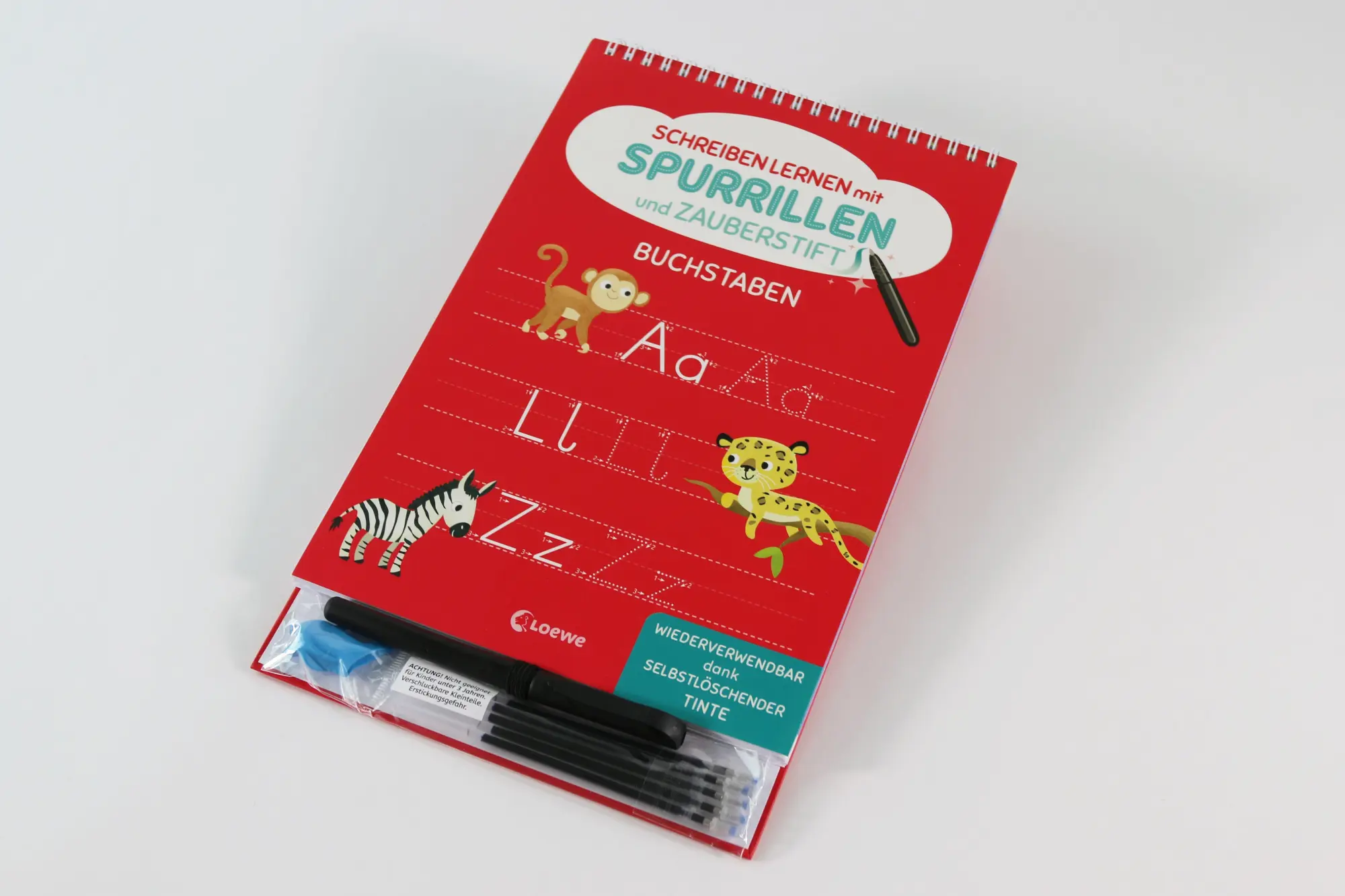 Bild: 9783743226753 | Schreiben lernen mit Spurrillen und Zauberstift - Buchstaben | Buch