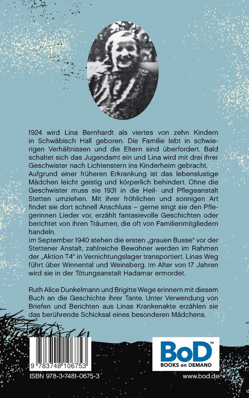 Rückseite: 9783748106753 | Lina | Oder das kurze Leben eines besonderen Mädchens | Taschenbuch