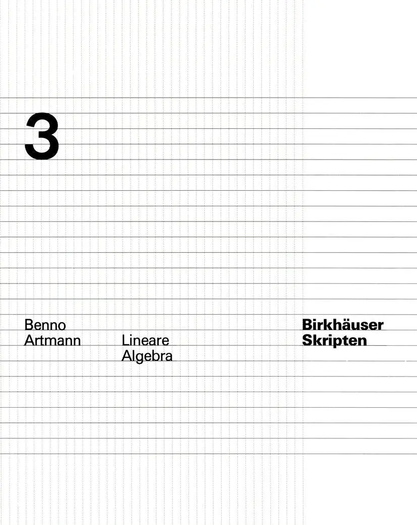 Cover: 9783764326753 | Lineare Algebra | B. Artmann | Taschenbuch | viii | Deutsch | 1991