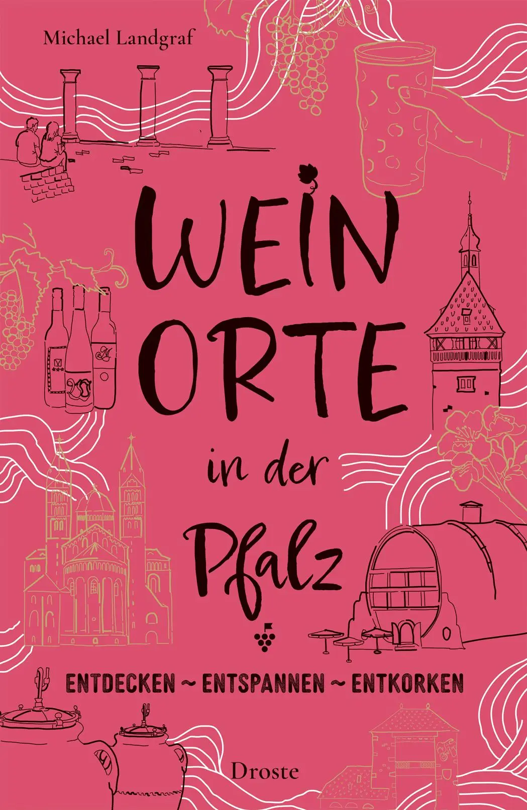 Cover: 9783770026753 | Weinorte in der Pfalz | Entdecken - Entspannen - Entkorken | Landgraf