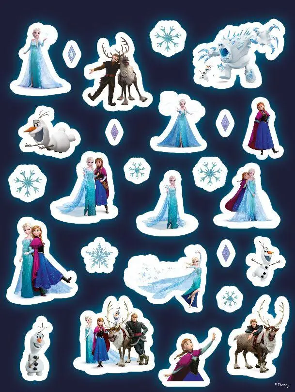 Bild: 9783833246753 | Disney Die Eiskönigin: Der große Glow-in-the-Dark-Stickerspaß:...