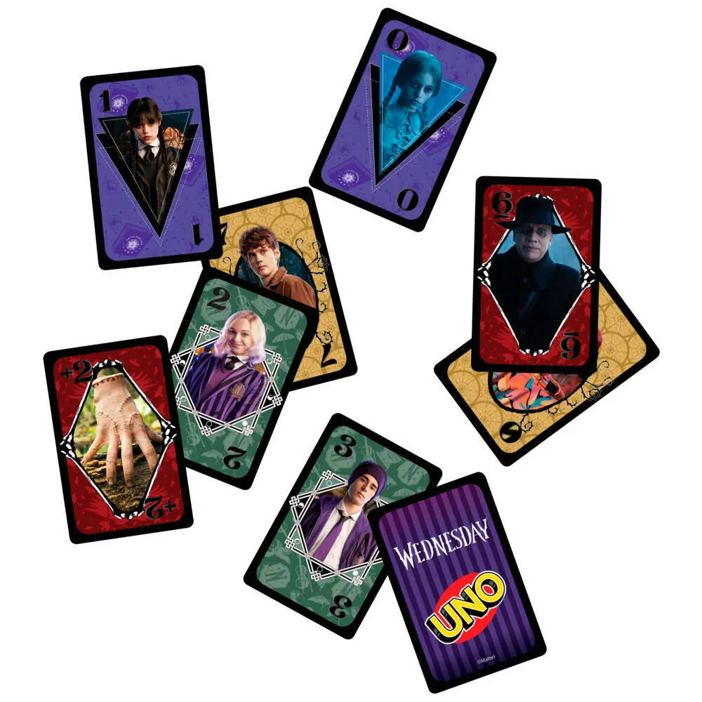Bild: 194735326853 | UNO Wednesday.JHB18 | Spiel | JHB18 | Deutsch | 2026 | Mattel