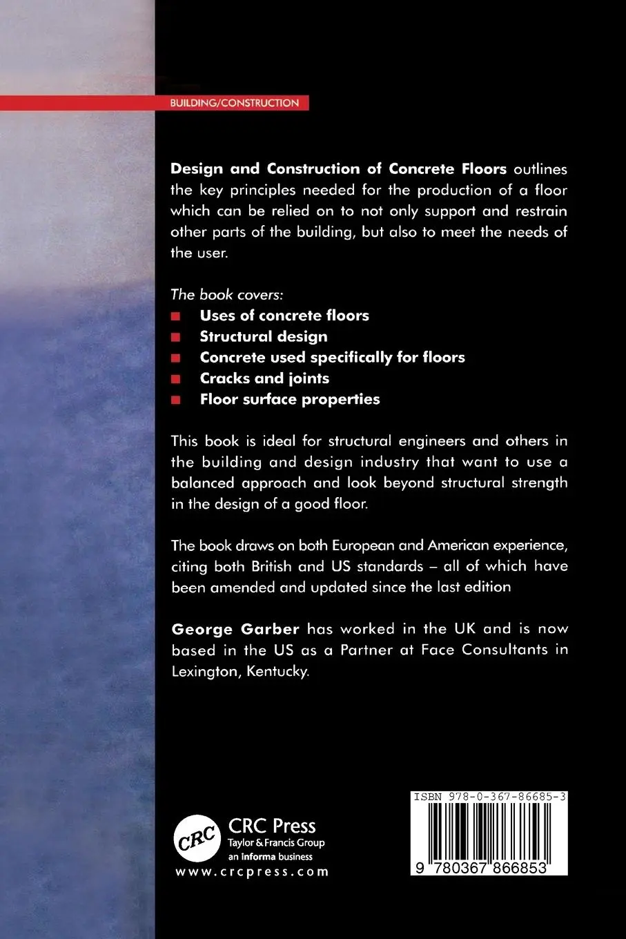 Rückseite: 9780367866853 | Design and Construction of Concrete Floors | George Garber | Buch