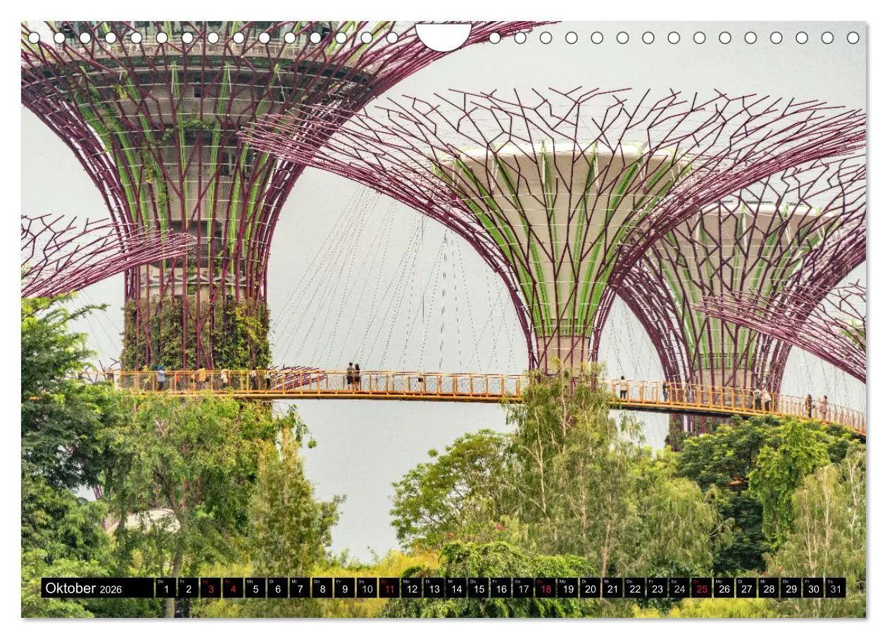 Bild: 9783457276853 | Asien - Singapur (Wandkalender 2026 DIN A4 quer), CALVENDO...