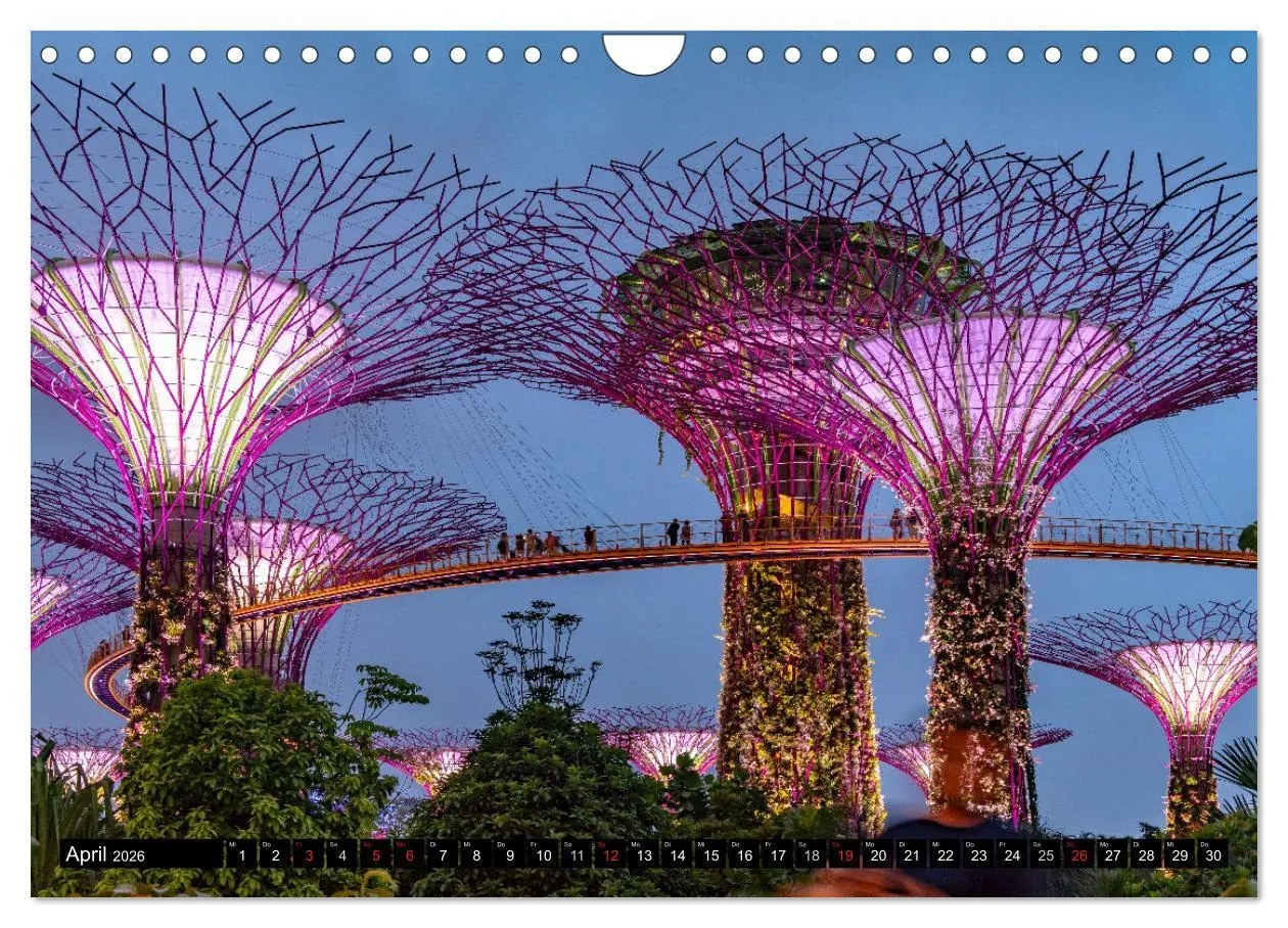 Bild: 9783457276853 | Asien - Singapur (Wandkalender 2026 DIN A4 quer), CALVENDO...