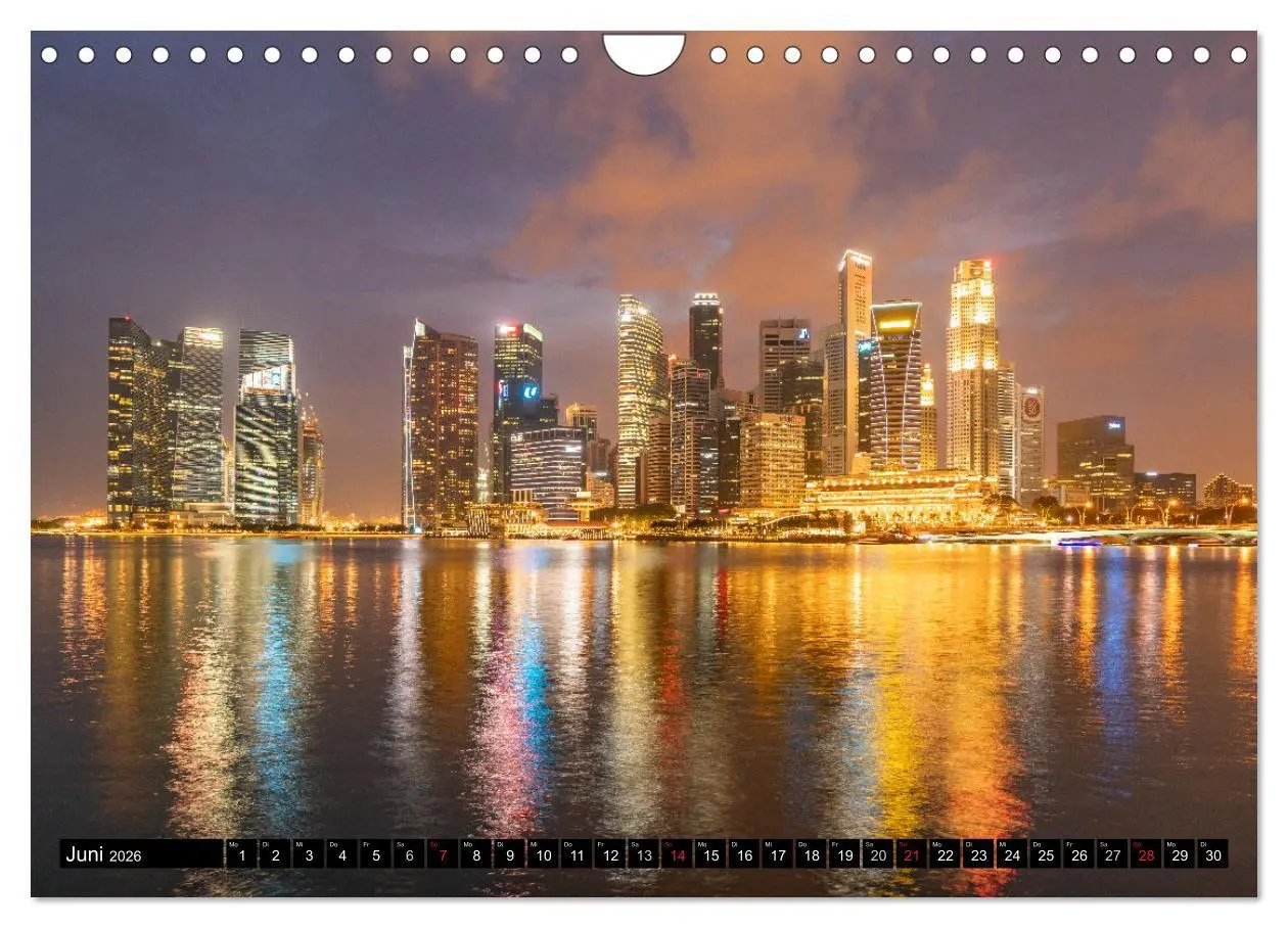Bild: 9783457276853 | Asien - Singapur (Wandkalender 2026 DIN A4 quer), CALVENDO...