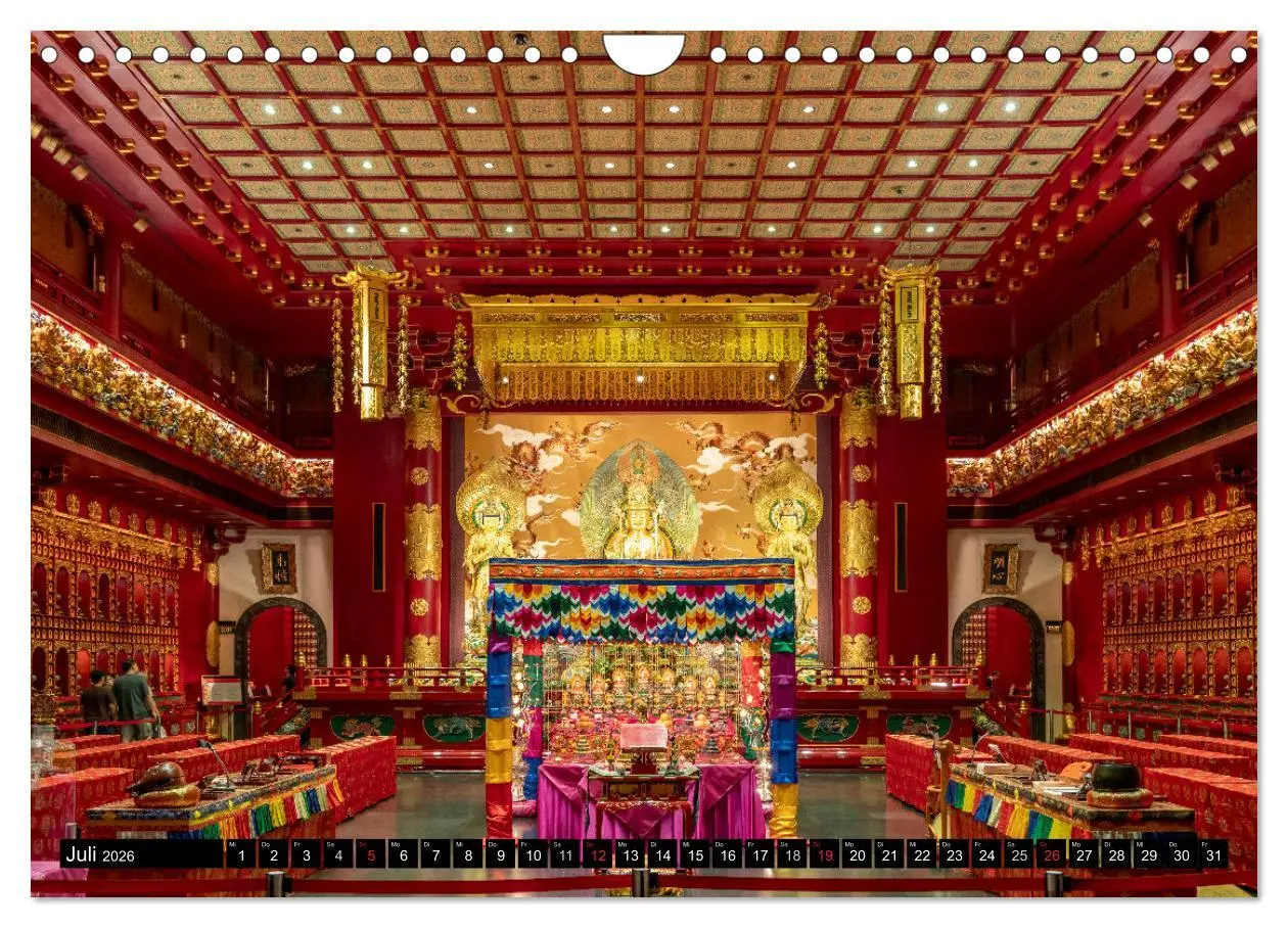 Bild: 9783457276853 | Asien - Singapur (Wandkalender 2026 DIN A4 quer), CALVENDO...