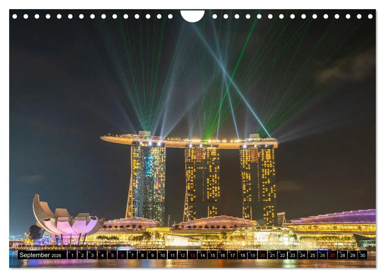 Bild: 9783457276853 | Asien - Singapur (Wandkalender 2026 DIN A4 quer), CALVENDO...