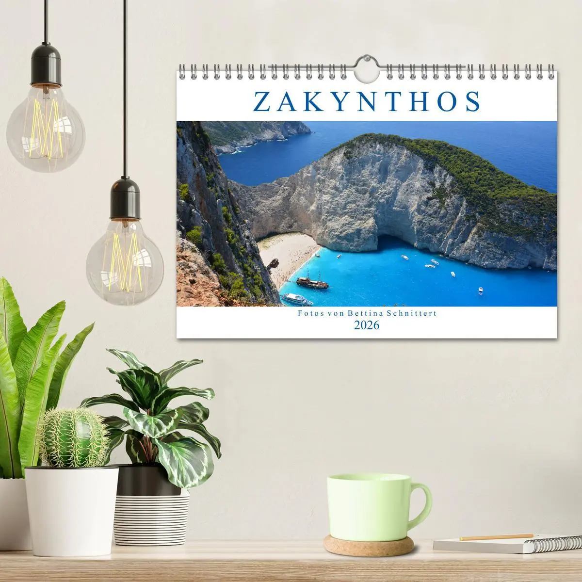 Bild: 9783457896853 | Zakynthos 2026 (Wandkalender 2026 DIN A4 quer), CALVENDO...