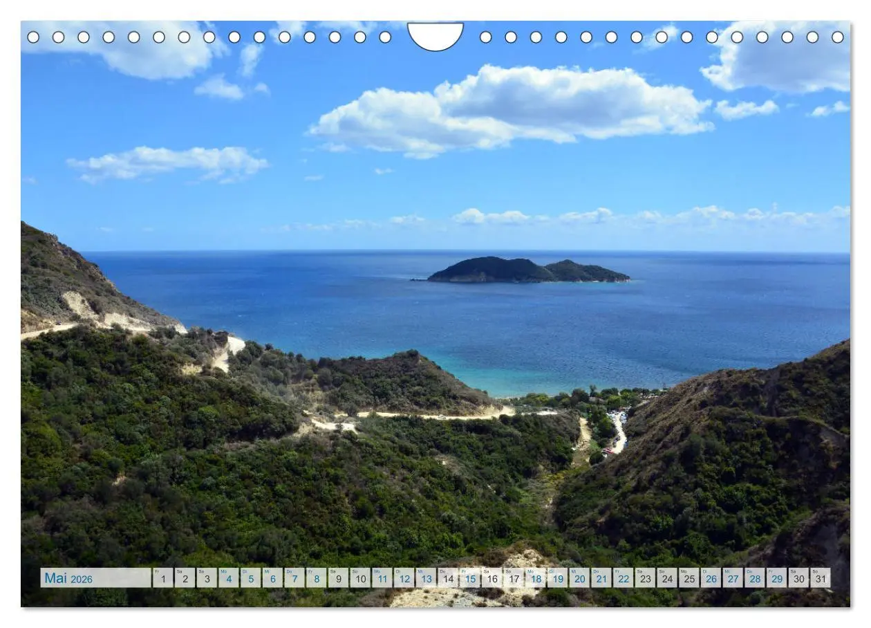 Bild: 9783457896853 | Zakynthos 2026 (Wandkalender 2026 DIN A4 quer), CALVENDO...