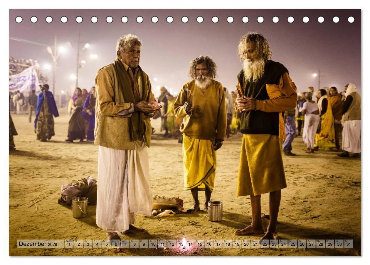 Bild: 9783457966853 | Alltag in Indien (Tischkalender 2026 DIN A5 quer), CALVENDO...
