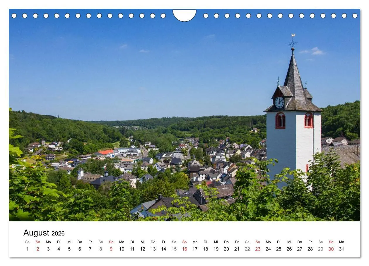 Bild: 9783516056853 | Der Westerwald (Wandkalender 2026 DIN A4 quer), CALVENDO...