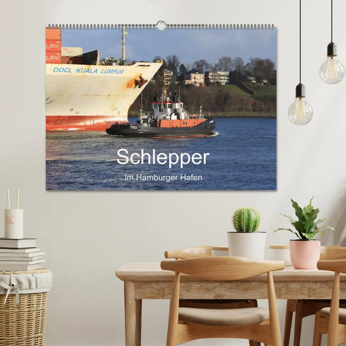 Bild: 9783516126853 | Schlepper im Hamburger Hafen (Wandkalender 2026 DIN A2 quer),...