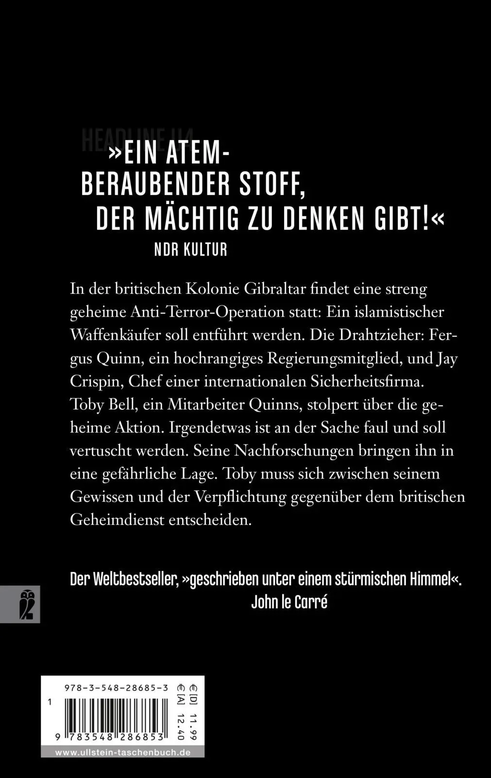 Rückseite: 9783548286853 | Empfindliche Wahrheit | John Le Carré | Taschenbuch | 400 S. | Deutsch