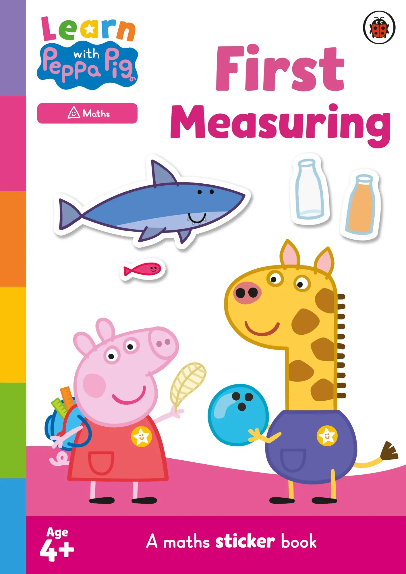 Cover: 9780241716953 | Learn with Peppa: First Measuring sticker activity book | Pig Peppa