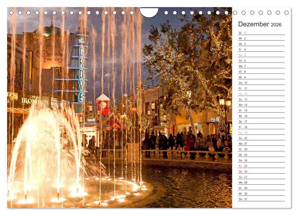 Bild: 9783457956953 | Los Angeles - Kalifornien (Wandkalender 2026 DIN A4 quer), CALVENDO...