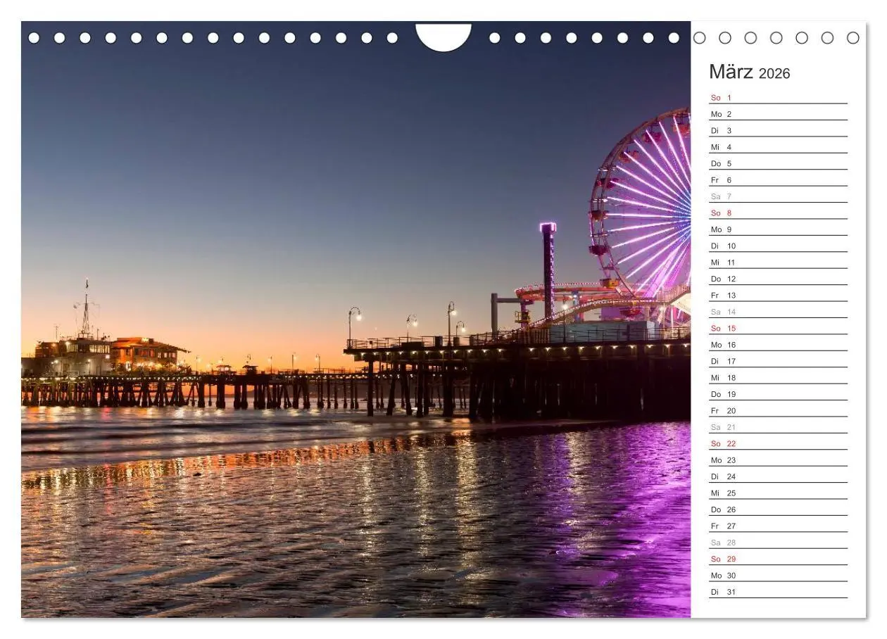 Bild: 9783457956953 | Los Angeles - Kalifornien (Wandkalender 2026 DIN A4 quer), CALVENDO...