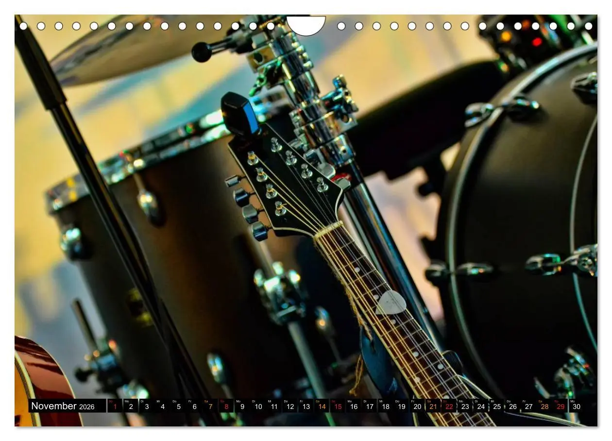 Bild: 9783516046953 | Schlagzeug - einfach cool (Wandkalender 2026 DIN A4 quer), CALVENDO...