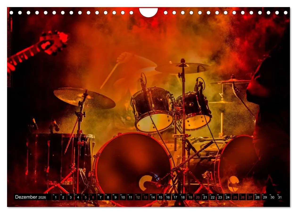 Bild: 9783516046953 | Schlagzeug - einfach cool (Wandkalender 2026 DIN A4 quer), CALVENDO...