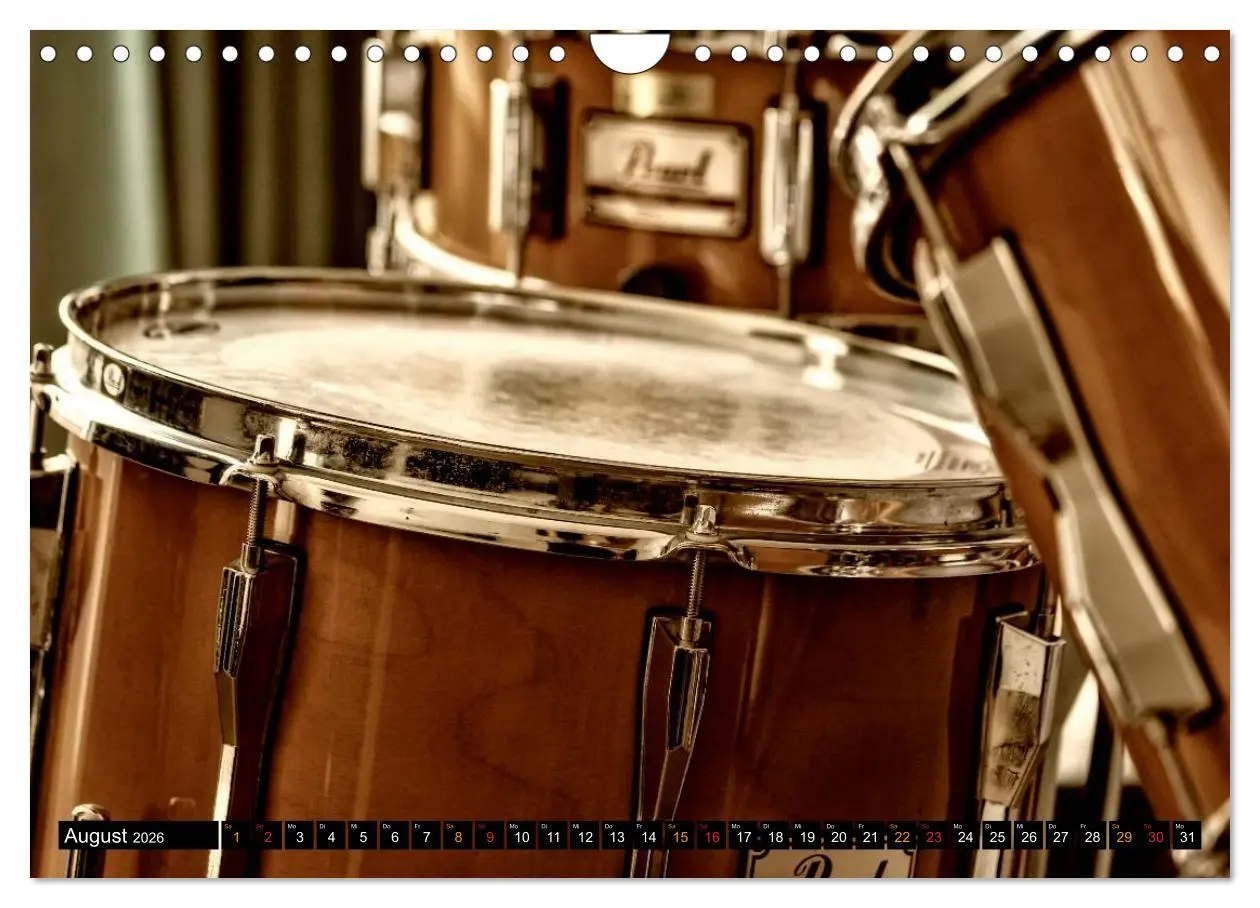 Bild: 9783516046953 | Schlagzeug - einfach cool (Wandkalender 2026 DIN A4 quer), CALVENDO...