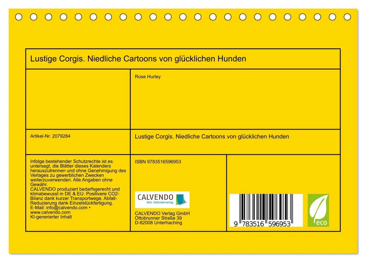 Bild: 9783516596953 | Lustige Corgis. Niedliche Cartoons von glücklichen Hunden...
