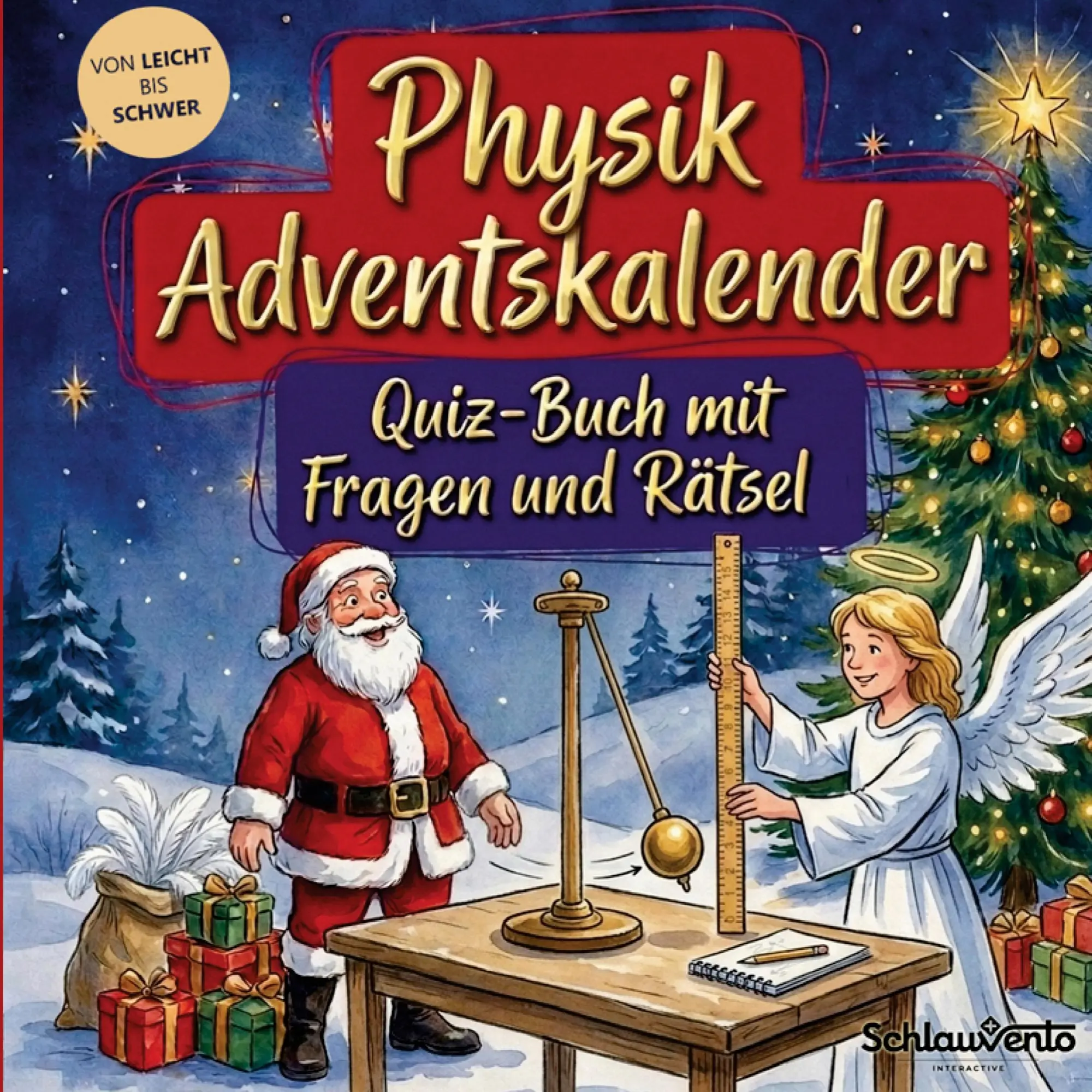 Cover: 9783693196953 | Physik-Adventskalender: Quiz-Buch mit Fragen und Rätsel | Interactive