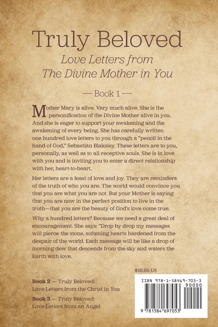 Rückseite: 9781584697053 | Truly Beloved | Love Letters from the Divine Mother in You | Blaksley
