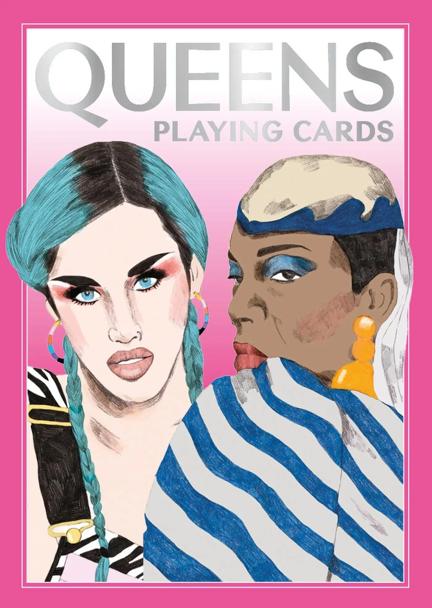 Cover: 9781786277053 | Queens: Drag Queen Playing Cards | Daniela Henríquez | Spiel | 2020