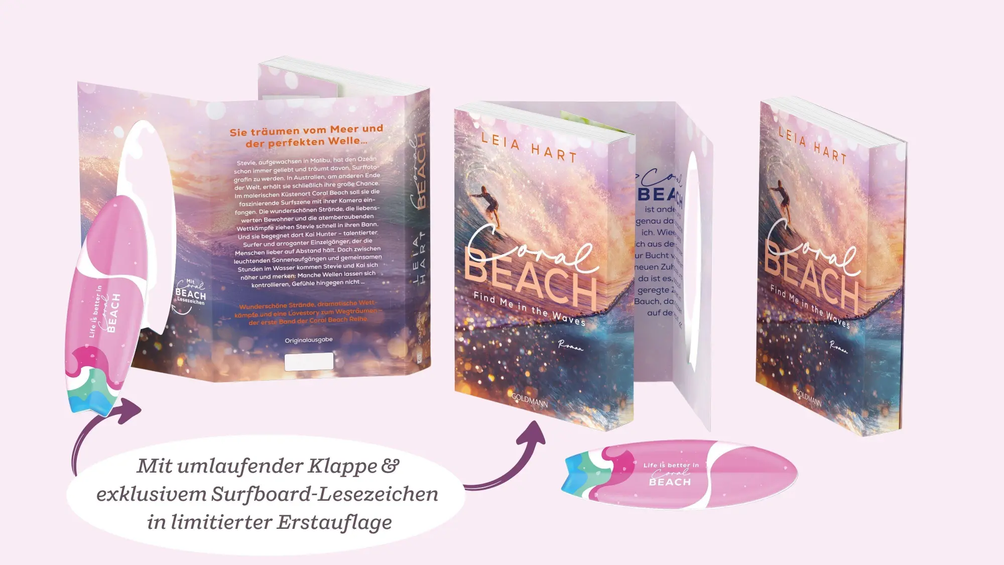 Bild: 9783442207053 | Coral Beach - Find Me in the Waves | Leia Hart | Taschenbuch | 480 S.