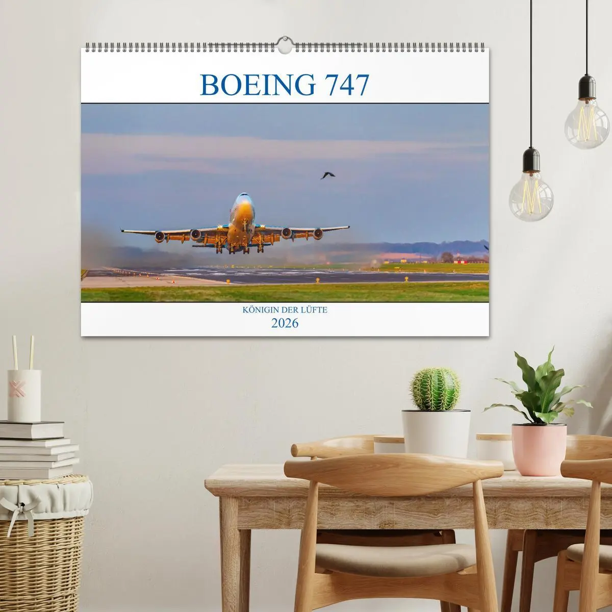 Bild: 9783457607053 | BOEING 747 - Königin der Lüfte (Wandkalender 2026 DIN A2 quer),...