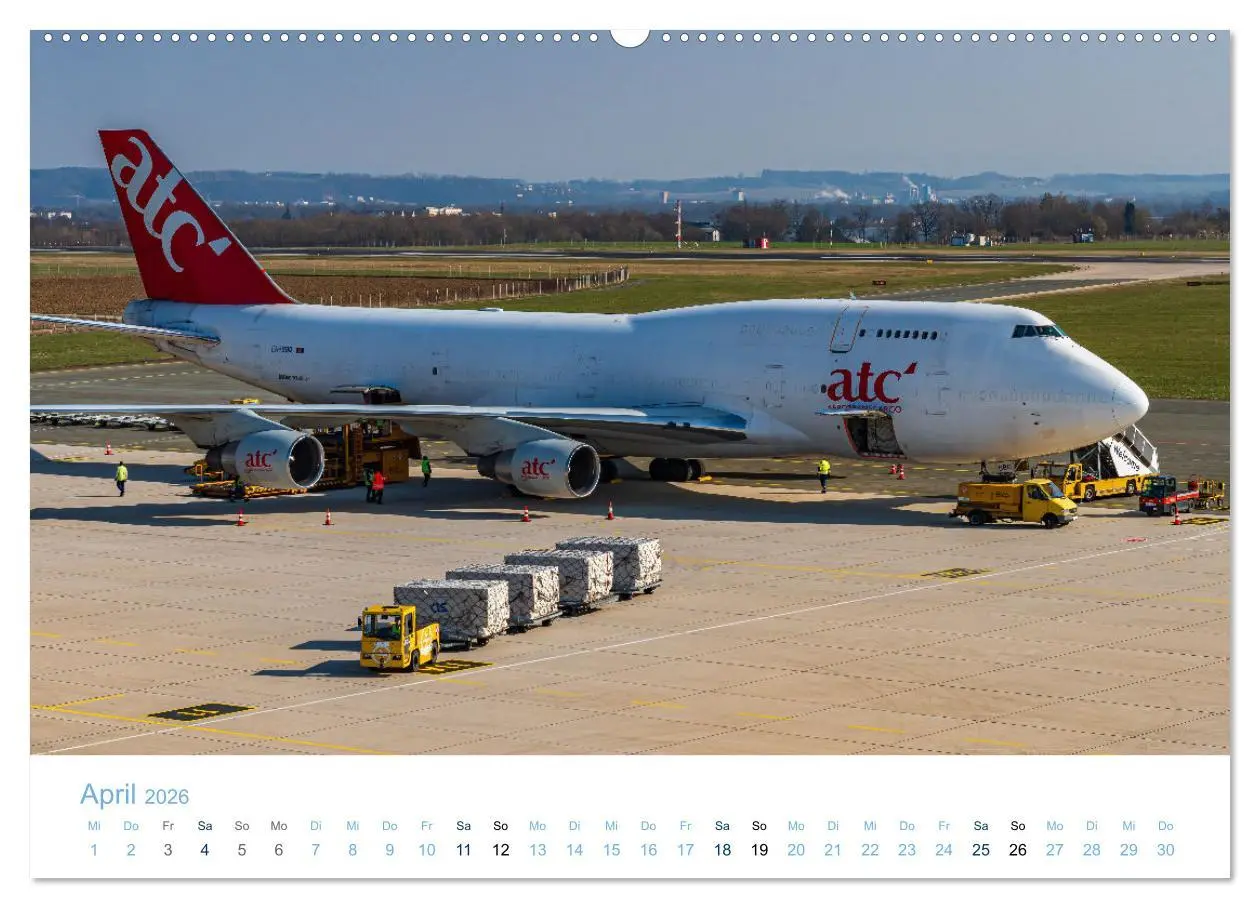 Bild: 9783457607053 | BOEING 747 - Königin der Lüfte (Wandkalender 2026 DIN A2 quer),...