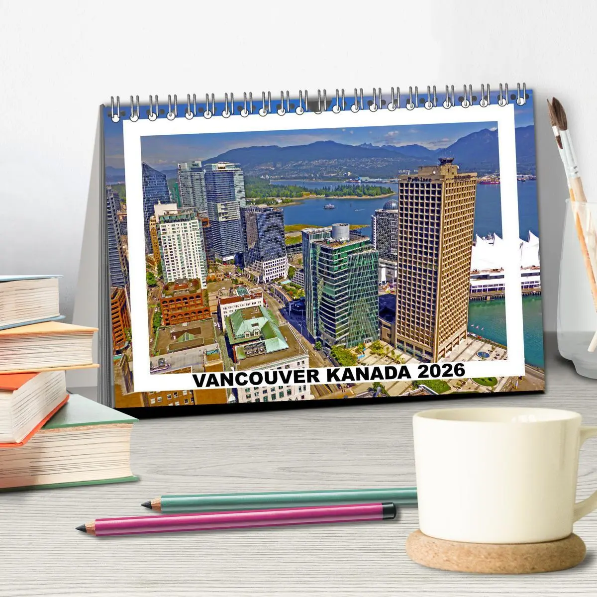 Bild: 9783457777053 | Vancouver Kanada 2026 (Tischkalender 2026 DIN A5 quer), CALVENDO...