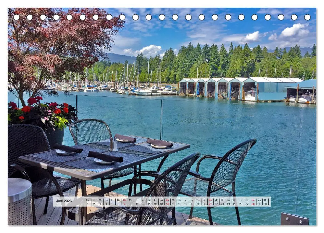 Bild: 9783457777053 | Vancouver Kanada 2026 (Tischkalender 2026 DIN A5 quer), CALVENDO...