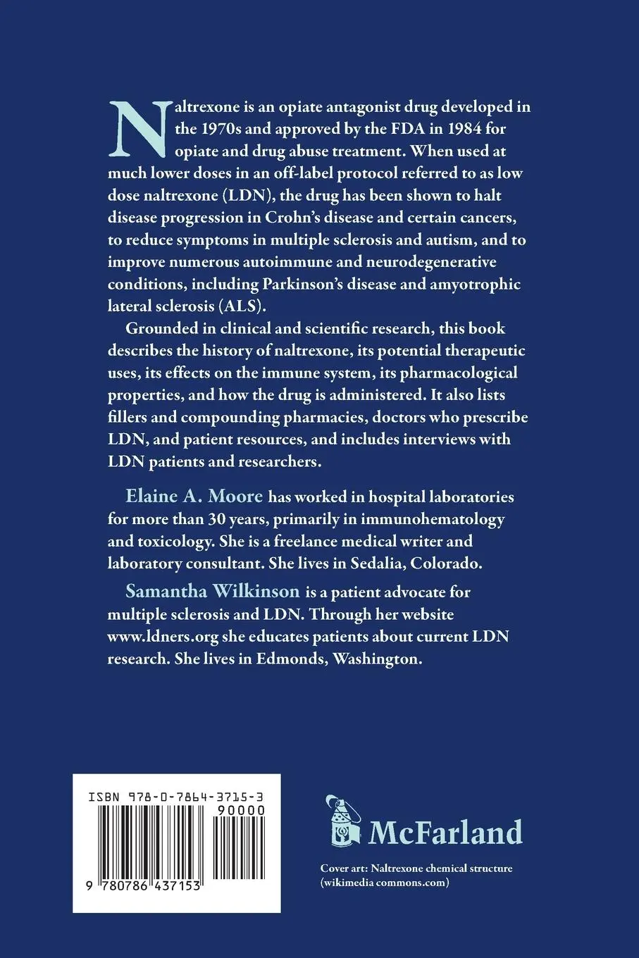 Rückseite: 9780786437153 | The Promise of Low Dose Naltrexone Therapy | Elaine A. Moore (u. a.)