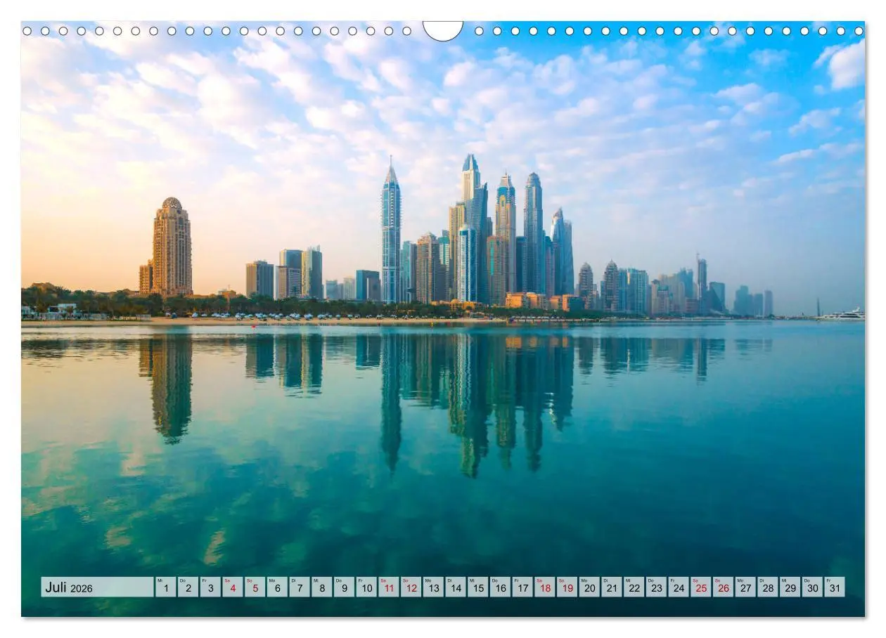 Bild: 9783457697153 | Dubai - Traumstadt der Scheichs (Wandkalender 2026 DIN A3 quer),...